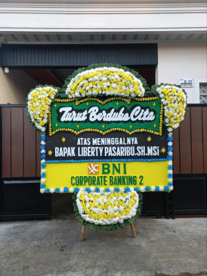 Papan Bunga Duka di 10 Ilir