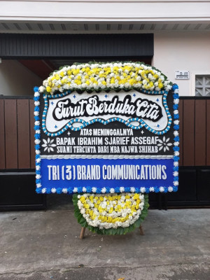 Papan Bunga Duka di 10 Ilir